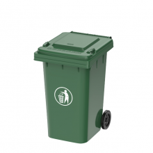 Heavy Duty Wheeled Dustbins With 120L Capacity Used With Garbage Trucks thumbnail-5