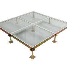 Anti-static Glass Floors Specially Designed for Computer Rooms. Double-layer Laminated Tempered Glass, Allowing Observation of the Cables Below. thumbnail-4