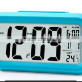 Office Led Click Table/silicone Alarm Clock
