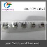 (hot Sale)100UF 16V 6.3X5.4 thumbnail-1