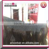 Human Hair Extension Halo Hair Extension 8A Brazilian Unprocessed Virgin Hair Flip in Hair Extension thumbnail-5