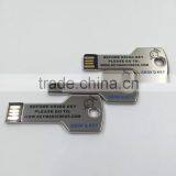 Metal Key USB Flash Drive Disk On Key With Logo thumbnail-1