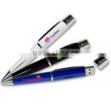 Metal Pen Shapes Usb Pen Drives With Cap thumbnail-1