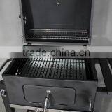 Oversize Big Adjustable Height Charcoal BBQ Grill Patio Barbecue Grill thumbnail-4