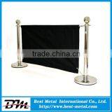 Ball Top Stainless Steel Breeze Barrier Stand thumbnail-1