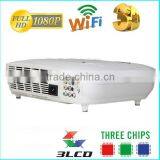 Direct Buy China 3 RGB LED 3 LCD 3000 Lumens Full hd Wifi Projector