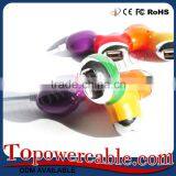 Bauhinia Flower Design Good Quality Usb Port Extensions Hubs On Desktop thumbnail-2