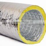 Double Layer Acoustic Insulated Flexible Air Duct for HVAC Systems / Aluminum Flexible Air Duct thumbnail-2