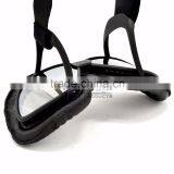 BJ-GT-007 New Arrival Black Leather Goggles Motorcycle With Clear Lens thumbnail-4
