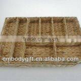 Hot Sale Multipurpose Grass Woven Storage Box thumbnail-1
