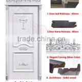 Elegant Design European Style Interior Door With Flower Design thumbnail-3