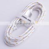 3ft Strong Durable 100% Factory Test Fabric Nylon Braided USB Charger Cable thumbnail-4