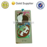 red panda design beautiful 2d etching brass bookmark design