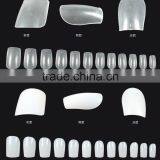 100 pc Full Cover Nail Tips With White,,natural Color, Artificial Nails
