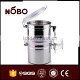 3PCS Stainless Steel Canister Set Screw Lid Canisters thumbnail-6