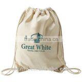 Organic Cotton Drawstring Bags