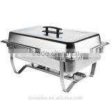 FOODSERVICE FULL SIZE ECONOMY CHAFING DISH W/ WELDED FRAME DINNER PLATE