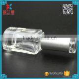 Wholesale Empty Custml Clear 10ml Unique Shape Glass Nail Polish Bottle With Screw Cap thumbnail-6