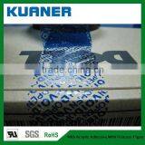 Custom Non Transfer Tamper Evident VOID Tape Materials of PET