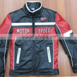 2013 latest leather jacket men