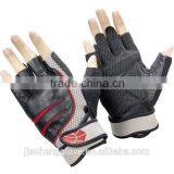 Sports Gloves; Sports Hand Gloves; Microfiber + Leather Gloves thumbnail-1