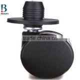 2016 Novelty Sales 30mm Black Nylon Swivel Furniture Twin Plastic Caster Wheels thumbnail-6