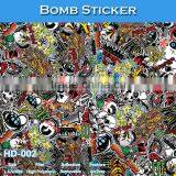 HD-003 High Quality 5x98FT Car Wrapping Film Sticker Bomb thumbnail-2