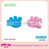 BPA Free Safe Handshape Water Filled Ring Baby Teether