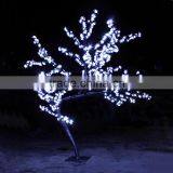 2m Pure White Festival Decorative LED Cherry Tree Light thumbnail-1