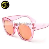 New Fashion Women Sunglasses Cat Eye Shades Luxury Brand Designer Mirror Sun glasses Integrated Eyewear Candy Color UV400 CC5026                        
                                                Quality Choice