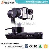 High quality multi-functional stabilizer gimbal 3 axis handheld for sports camera