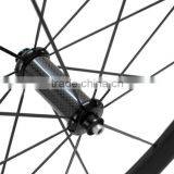 Hot Sale!38mm Tubuless u Shape Carbon Wheels With Carbon Body Hubs, 700C Road Carbon Wheels 25mm Wide thumbnail-2