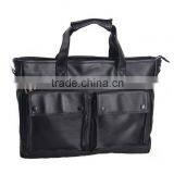 BF3080 High Security Business PU Leather Laptop Briefcase Business Bag for Men thumbnail-1
