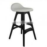 Solid Wood Design High Bar Stool Leisure Chair With Soft Mat thumbnail-3