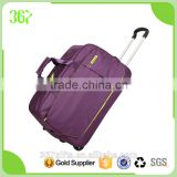 Hot Selling Big Capaicty Handle Bag Travel Luggage Bag Trolley Bag with Two Wheels