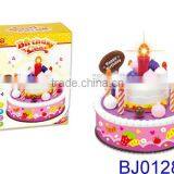 Lovely New Plastic Toy Birthday Cake Model thumbnail-1