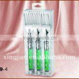 6pcs Fashionable Star and Moon Ice Spoon,fruit Knife