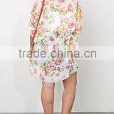2015 Summer Plus Size, Floral Print Cardigan for Fat Women - SYK15357 thumbnail-2
