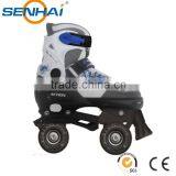 SENHAI/ACTION brand Kids Roller Skate Shoes PW-126-126 Quad Roller Skate Wheels Double Lines Flashing Roller Skates