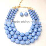 2015 New Fashion Beads Necklace Women Candy Colors Jewelry Wholesale thumbnail-1