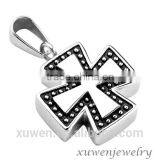 Enamel Cross Shape 316l Stainless Steel Memorial Keepsake Cremation Pendant