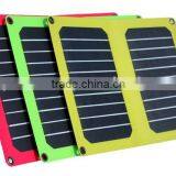 OEM solar mobile phone charger 5.5V/1.93A waterproof mobile solar charger