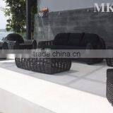 Bamboo Rattan Wicker Garden Sofa Set Furniture (1.2mm Alu Frame With Powder Coated,10cm Thickness Cushion 250gr) thumbnail-4