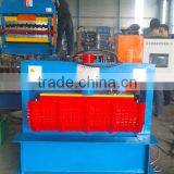 China Aluminum Curve Roof Sheet Roll Forming Machine For Sale High Efficiency