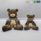 Cartoon Toy Stuffed Bear Plush Doll in Brown Color thumbnail-2