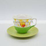 Ceramic Mug and Saucer Tea Cup Coffee Cup for Homeuse thumbnail-5