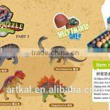 3d Puzzle Wholesale Animal Toys Non-toxic Plastic Dinosaur Model thumbnail-2