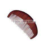 2016 Natural And Soft Violet Wooden Hair Comb thumbnail-3