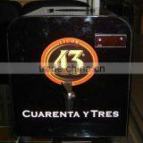 Chilled Alcoholic Drink Dispenser Pub Commecial Mini Freezer Bottle Display Shot Machine thumbnail-1