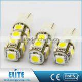 High Intensity Ce Rohs Certified Super White Light Bulb 12V T10 W5W 5050 5 Smd Led Wholesale thumbnail-4